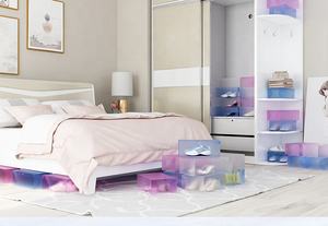 Açık istiflenebilir ayakkabı kutusu düz ayakkabı kutusu şeffaf plastik ayakkabı kutusu - Product Image 4