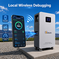 Batterie solaire au lithium LiFePO4 de qualité A 51,2 V 314 Ah pour stockage d'énergie domestique 16 kWh 5 kWh avec BMS intelligent CAN RS485 16 parallèles