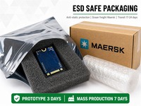 Fabricant de cartes PCB SSD, OEM personnalisé, PCB multicouche nu, stockage SSD, finition Gold Finger, assemblage PCBA, NVMe