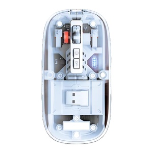 <span class=keywords><strong>Mini</strong></span> sạc quang không dây chuột trong suốt với LED Backlit thiết kế mới cả hai tay theo dõi trong kho - Product Image 2