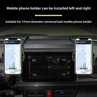 Pour Suzuki Jimny boîte de rangement de charge sans fil multifonction écran de contrôle Central deux-en-un accessoire intérieur de téléphone portable