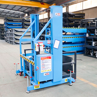 Plateforme élévatrice mobile portative en acier à haute teneur en manganèse, alimentée par courant alternatif, pour déchargement de conteneurs, capacité de charge 2-3T, 1700mm