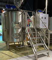 Équipement de brassage de bière artisanale de 1000L, système de micro-brasserie automatique pour brasserie artisanale