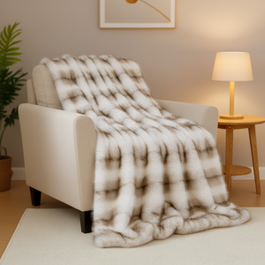Manta de Felpa Suave de Invierno con Estampado Animal, Lavable y Duradera de Alta Calidad Zhengtai - Product Image 3