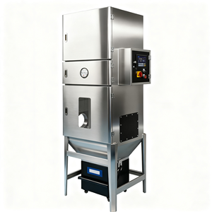 Nouveau système de filtration d'air et de collecte de poussière YORKTECH série YKM en acier inoxydable de qualité industrielle à haute efficacité - Product Image 3