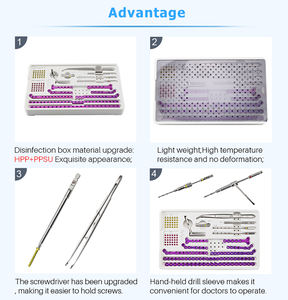 Kit de instrumentos quirúrgicos ortopédicos Alpes de 3,2mm, juego de instrumentos de medicina veterinaria para fracturas de animales - Product Image 4