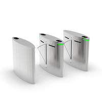 Tourniquet Automatique Rétractable en Acier Inoxydable avec Moteur Sans Balais, Protection IP65, Anti-Collision, Contrôle Multi-Access