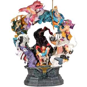 47.5cm 18.7 pouces Trône <span class=keywords><strong>Luffy</strong></span> Original Qualité Singe <span class=keywords><strong>D</strong></span> <span class=keywords><strong>Luffy</strong></span> PVC Résine Anime Figure Action Figure - Product Image 1