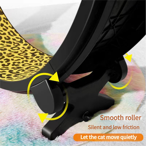 Mèo chạy im lặng nhà tương tác đồ chơI mèo tập thể dục vật nuôi Máy chạy bộ bánh xe - Product Image 4