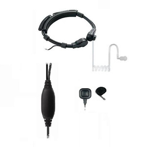 Headset In-Ear Amplifier Suara OEM dengan Mikrofon Throat, Tahan Air IPX-4 dan Antarmuka 3.5mm untuk Komunikasi - Product Image 6