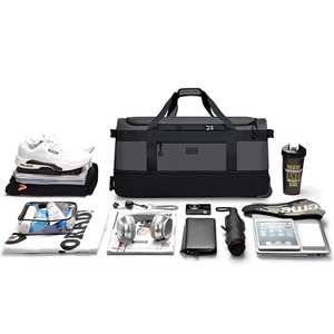 กระเป๋าออกกำลังกายแบบดัฟเฟิล ขายดีจากซัพพลายเออร์ ปรับแต่งโลโก้ได้ พร้อมซิปแบบพกพาสะดวกสำหรับใช้งานกลางแจ้ง ผลิตจากผ้าโพลีเอสเตอร์ - Product Image 6