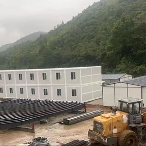 2 case modulari pieghevoli minuscole case prefabbricate prefabbricate mobili in acciaio per spostare il contenitore dello spogliatoio - Product Image 4