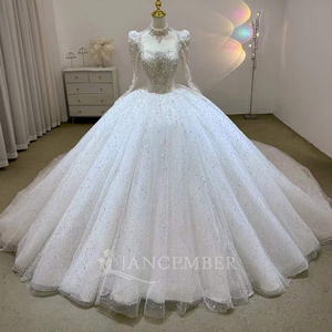 Gorgeous Sparkle Sweetheart <b>wedding</b> Dresses Princess Ball Gown Plus Size Customized Bridal Gowns Lsjj76 Jancember - Product Image 4