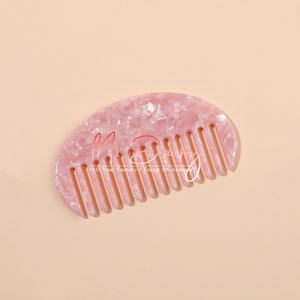 Pettini fatti a mano leggeri antistatici del pettine della tasca del pettine dell'acetato su misura midarioso all'ingrosso 890040890040 - Product Image 2