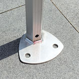 Venta caliente Big Popup Gazebo Tienda de aluminio comercial para exteriores sin imprimir Tela de doble capa alta para ferias deportivas - Product Image 6