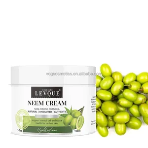 Private Label Nourishing Neem Oil Cream Glowing Neem Oil Moisturizer Facial Care Neem Lotion