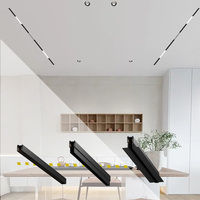 Spot LED sur rail en aluminium, tendance moderne, nouveau, magnétique, orientable et réglable