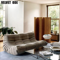Vakuum-Kompressions-Sofa, Caterpillar Hochelastischer Schwamm, Geeignet für Faule Menschen zum Liegen oder Schlafen, Einzelsitz