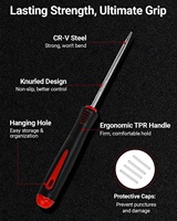 Ensemble de 6 outils à main en acier CR-V, crochets et pics de précision pour l'automobile