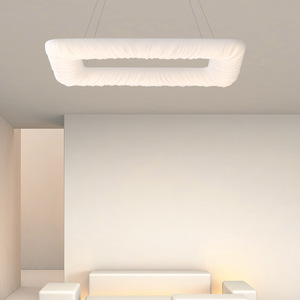 Modern Italian Designer <b>Chandelier</b> Nordic Style Rectangular Shape for Hall Master Bedroom Dining Room Living Room <b>Lighting</b> - Product Image 6