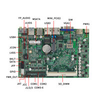 Motherboard Original 4 Inch Intel Celeron J1900 DDR3 SATA Single Channel Super Wi-Fi Tanpa Kipas Embedded Server Industrial Mini ITX