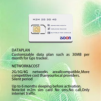 Carte SIM Mondiale 2G 4G pour Talkie-Walkie, Traceur GPS, Prépayée Afrique, IoT M2M, Carte SIM Internationale pour le Suivi