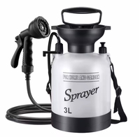 Kit de douche portable pour animaux de compagnie, pompe à eau manuelle gonflable, outil de rinçage pour la plage et le surf, laveur pratique pour grands chiens
