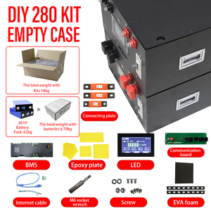 Stackable hộp năng lượng lưu trữ pin tất cả trong một bộ 15KW 16kw 30Kw biến tần 48V 280ah DIY LiFePO4 Pin - Product Image 4