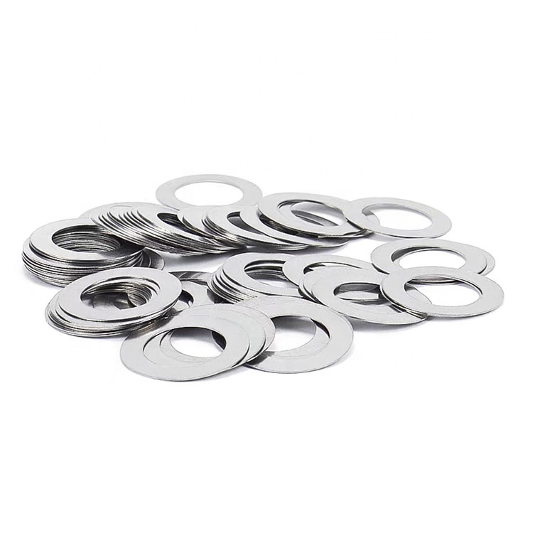 Factory Customized Spring Steel Shim Thin Flat Washers SS304 Stainless Steel Shim Ring Thin Shim Washer