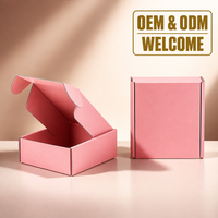 Boîtes d'expédition pliables en carton ondulé avec logo personnalisé, gaufrage, revêtement UV, matériaux recyclés - Vente directe usine