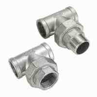 Raccord réducteur hexagonal en acier inoxydable 316 316L ASME B31.3, filetage NPT femelle, surface lisse, pour usines de traitement chimique, directement de l'usine