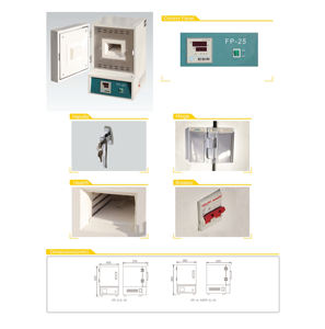 للمعمل فرن كهربي للمعالجة الحرارية عالي الحرارة ، فرن كهربي ، مكان صنع القشور 2 لتر/7 لتر/36 لتر - Product Image 6