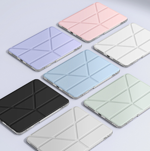Custodia per iPad Y-Fold Pro trasparente con 5 slot per penna per <span class=keywords><strong>tablet</strong></span> <span class=keywords><strong>Apple</strong></span> da 11 pollici 10.9 9a generazione 13 <span class=keywords><strong>Cover</strong></span> - Product Image 6