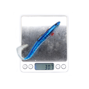 Promotion : <span class=keywords><strong>Leurre</strong></span> souple lesté au plomb 15cm 30g avec yeux 3D, Swimbait à hameçon tranchant, Seuelos <span class=keywords><strong>Salmo</strong></span>, Appât de pêche artificiel - Product Image 4