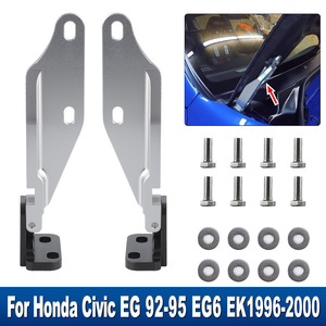 บานพับฝากระโปรงอลูมิเนียมแบบปลดเร็วสำหรับ Honda Civic EG 92-95 EG6 EK 1996-2000พร้อมสลักเกลียว - Product Image 2