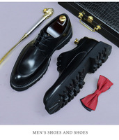 Chaussures habillées en cuir de vache véritable pour homme, grande taille, mode de luxe, chaussures de mariage, Oxford