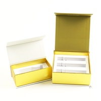 Boîte cadeau mystère en carton rigide personnalisée, matériaux recyclés, gaufrage pour kit cosmétique, ensemble de produits de beauté, abonnement