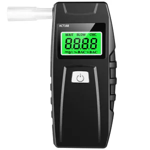 Portable Professional Digital Breathalyzer Testers Lcd Display Blood Alcohol Tester