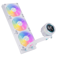 Refroidisseur de processeur liquide AIO SNOWMAN KL360 BLANC, système de refroidissement par eau haute performance, pompe silencieuse, radiateur en aluminium, refroidisseur de processeur ARGB