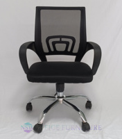 Chaise de bureau moderne et confortable en maille pour usage sédentaire, idéale pour hôpital, école, maison - Chaise pivotante à dossier réglable