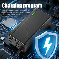 Chargeur de batterie Li-Ion électrique 12V5A pour vélo électrique, entrée 110-220V, sortie 90W, 16.8V, protection contre les surtensions/surintensités/courts-circuits