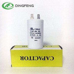 <span class=keywords><strong>Condensateur</strong></span> de fonctionnement du moteur ca <span class=keywords><strong>CBB60</strong></span> 50 60hz <span class=keywords><strong>450V</strong></span> <span class=keywords><strong>30uf</strong></span> - Product Image 1