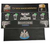 Tapis de bar personnalisé écologique, tapis de pub, tapis anti-dérapant pour bière, tapis de protection pour rail, plateau anti-gouttes, tapis de service, set de table, présentoir de rangement