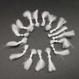 Materiale filtrante in fibra di poliestere cometa filtro in fibra a spirale Bio fune mezzi di riempimento per il trattamento delle acque - Product Image 4