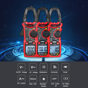 NOUVEAU HABOTEST HT206A Multimètre numérique à gamme automatique Voltmètre Ampèremètre Ohmmètre Tensiomètre Ampèremètre à pince numérique pour tension, courant, diode et résistance - Product Image 4