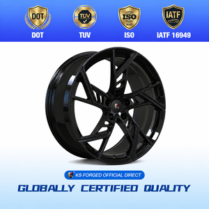 Rines de Aleación Forjados Personalizados KS Compatibles con Modelos Audi A3 A4 A5 A6 A7 A8 S <span class=keywords><strong>RS</strong></span> Q3 Q5 Q7 Q8 <span class=keywords><strong>SUV</strong></span> VW CC Touareg SEAT <span class=keywords><strong>Skoda</strong></span> - Product Image 4