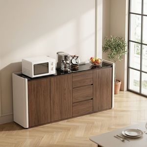 New Modern Luxury Nordic Unique 140cm Eco-Friendly Console Coffee Table Wood Buffet Cabinet <b>Sideboards</b> for Dining Entryway - Product Image 1