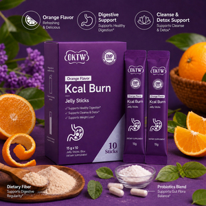 OKTW FastSlim - Barritas de Gelatina con Sabor a <span class=keywords><strong>Naranja</strong></span>, Supresor del Apetito, Acelerador del Metabolismo, Soporte para el Control de Peso, Listo para Enviar - Product Image 6