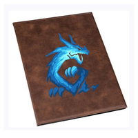 Écran de Maître de Jeu Pliable en Cuir PU 5e pour D&D, Accessoire de Jeu de Rôle pour Table de Jeu