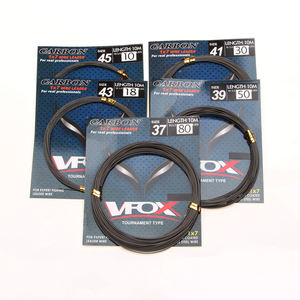 Wewfox 10m linee da pesca Anti-morso filo di acciaio al carbonio linee di affondamento del piombo - Product Image 1